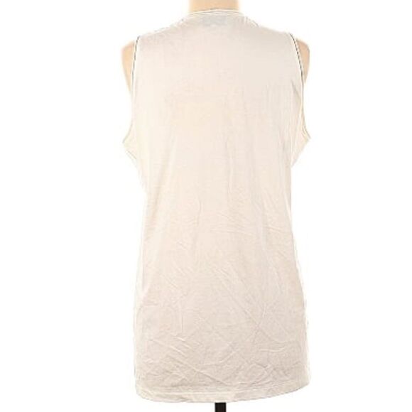 3-1 Phillip Lim Bohemian Sleeveless Lace-Front Top, White S - Picture 3 of 10